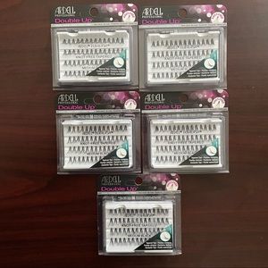 Lot of 5 Ardell Professional Duralash Double Up Individual Lashes